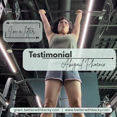 Abby Phoenix: "I'm a lifter" 🏋️‍♀️