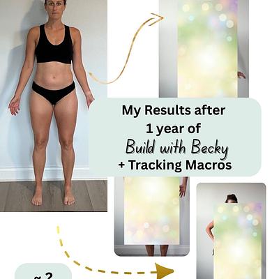 My Results after 1 Year of Build with Becky!