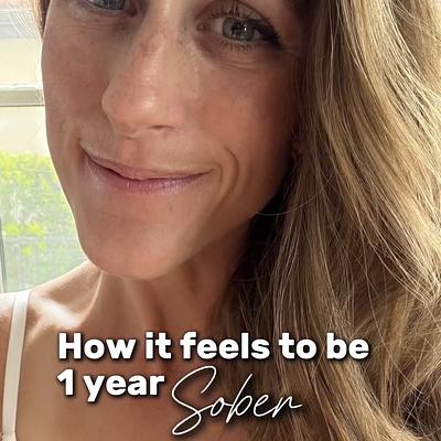 Cheers to 1 Year Sober! 🥂